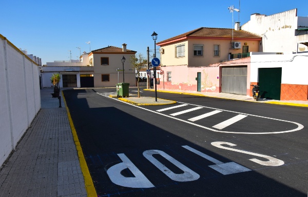 Pintado de la calzada