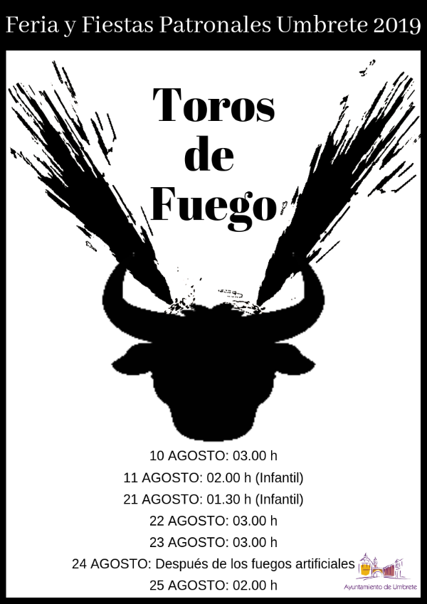 TOROS DE FUEGO 2019