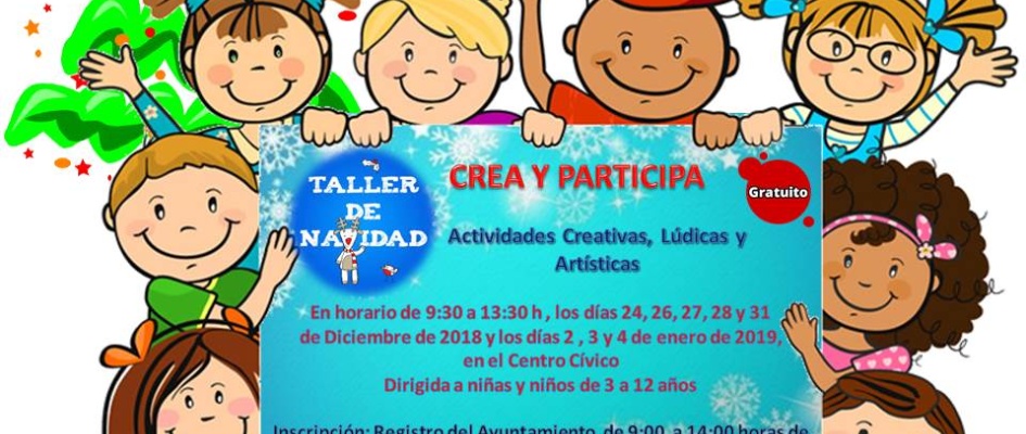 Taller Navidad 2018 Crea y Participa
