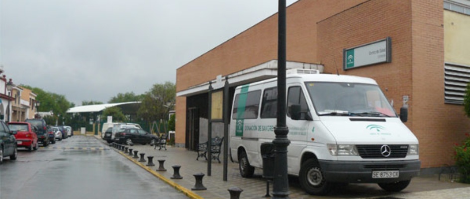 campaña de donación de sangre en el centro de salud de umbrete
