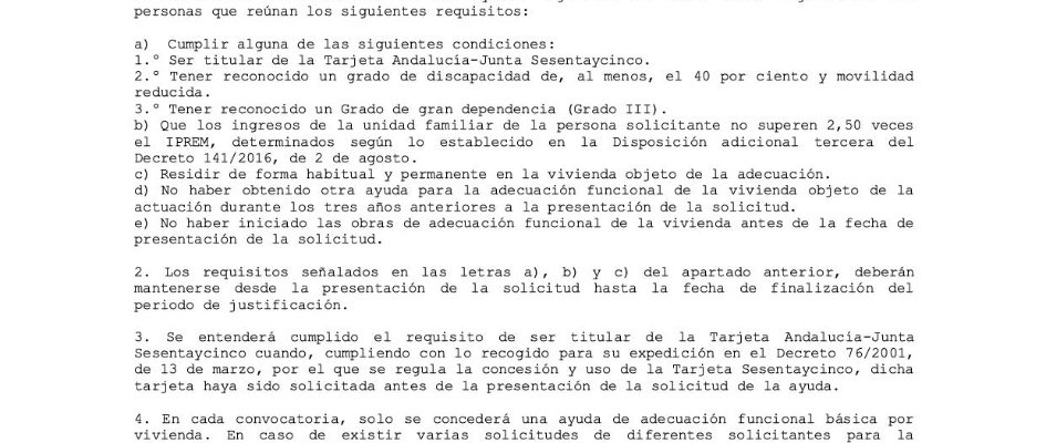 BANDO ADECUACION FUNCIONAL VVDAS 2018