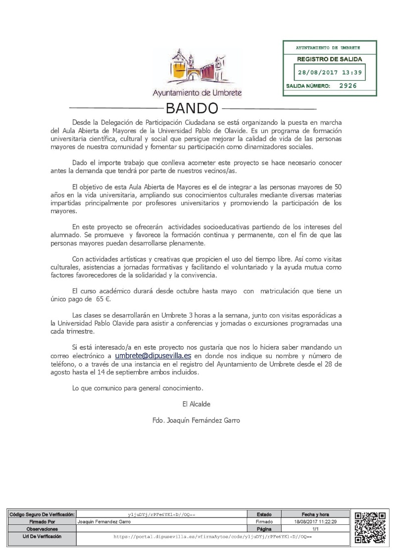 BANDO AULA ABIERTA