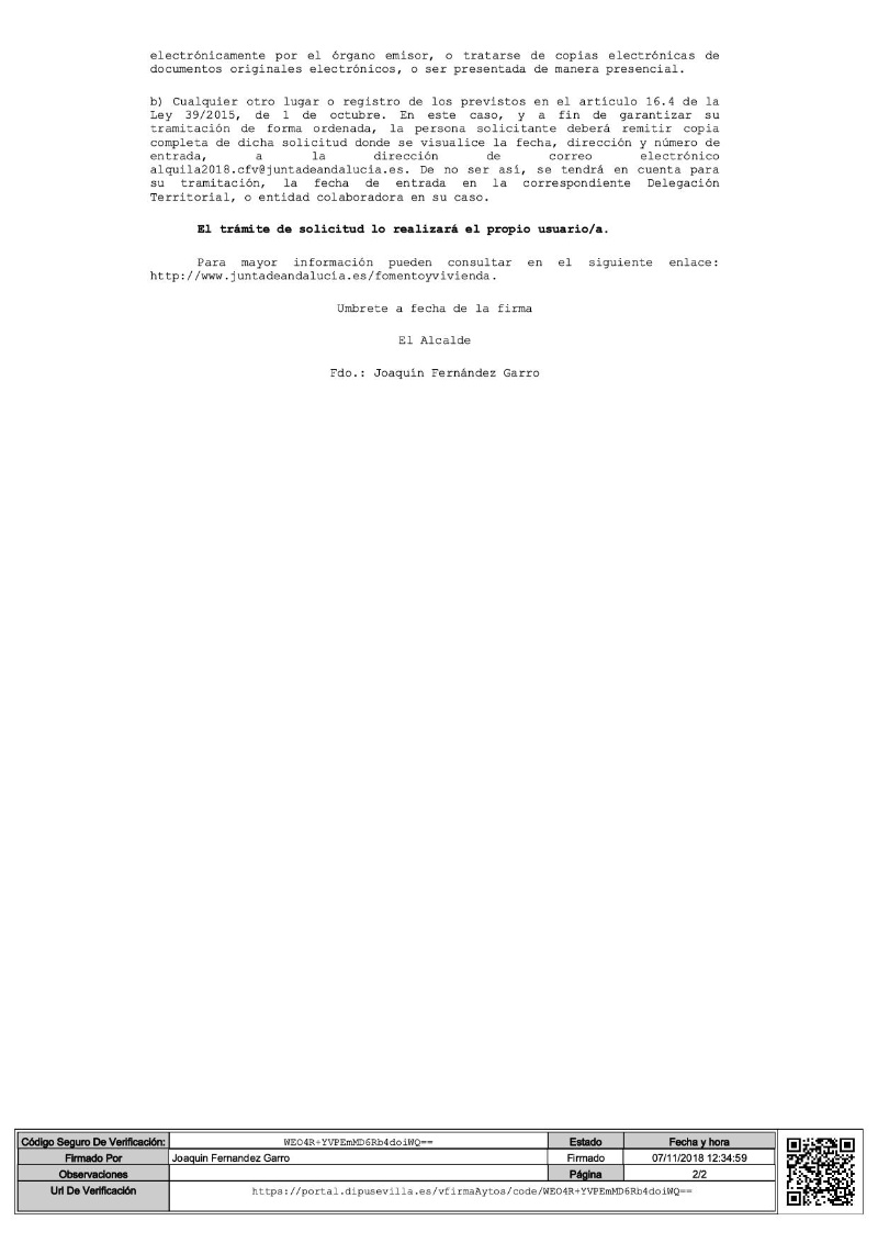 BANDO AYUDAS ALQUILER DE VIVIENDAS 2018-2