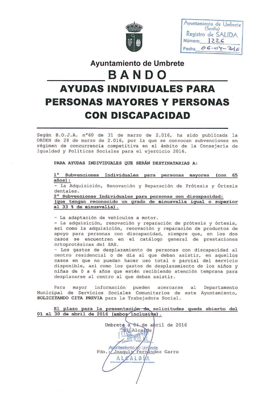 BANDO AYUDAS MAYORES