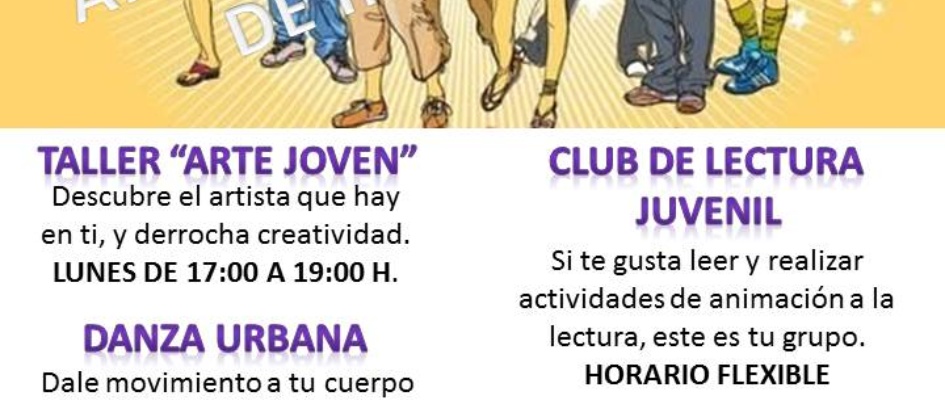 CARTEL ACTIVIDADES JUVENILES AMPLIACIÓN