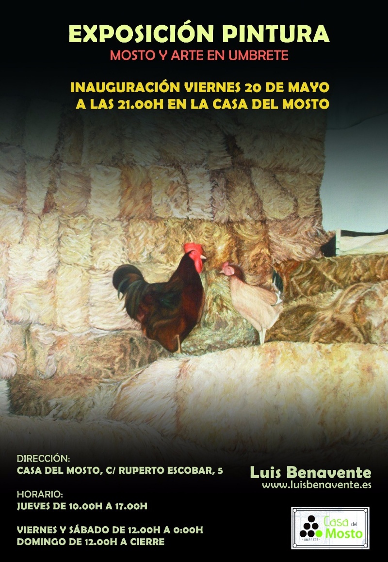 CARTEL EXPOSIC LUIS BENAVENTE