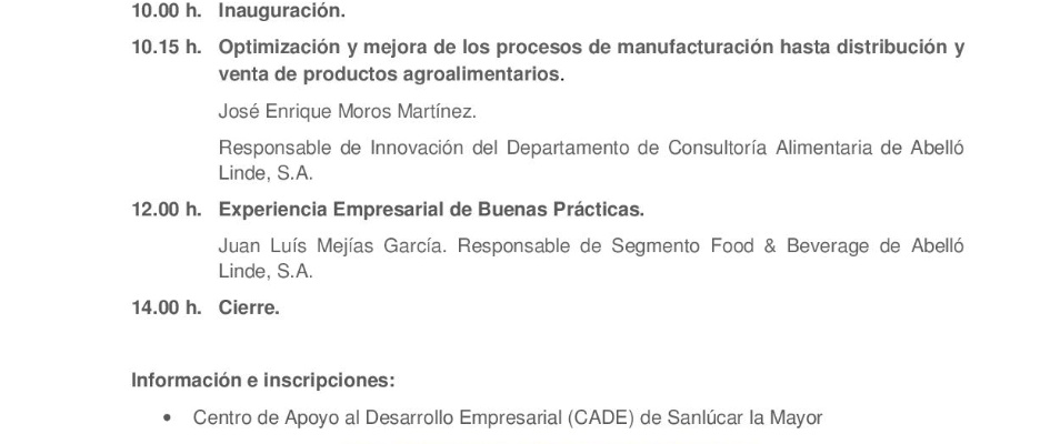 CARTEL II JORNADAS Agroalimentarias Umbrete definitivo