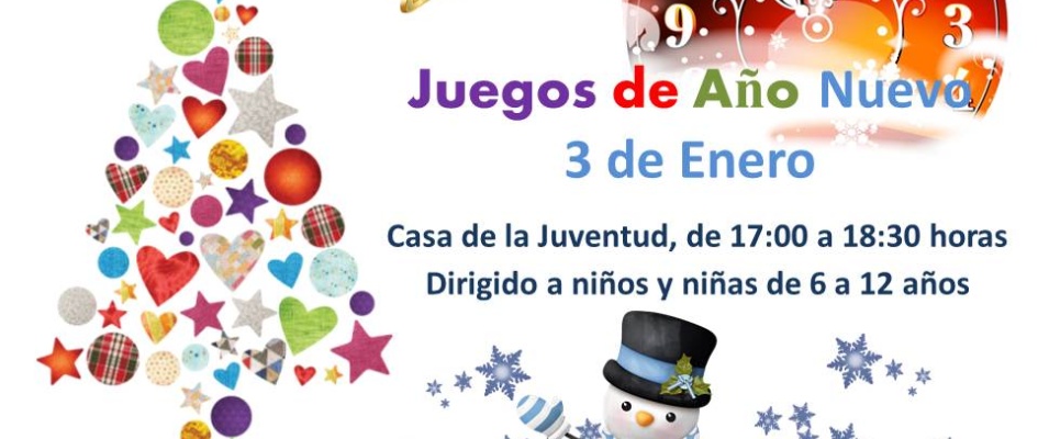 CARTEL JUEGOS AÑO NUEVO