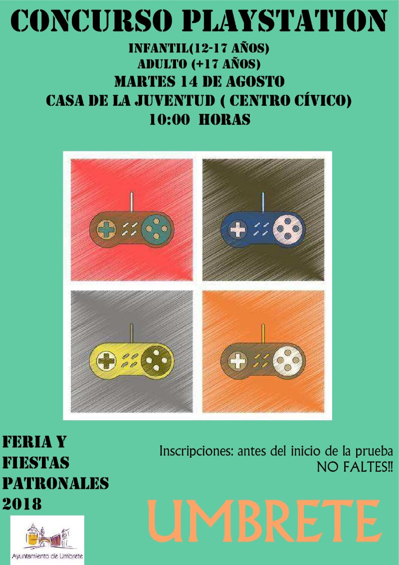 CARTEL PLAY STATION 2018