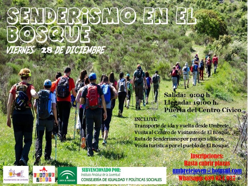 CARTEL RUTA DE SENDERISMO