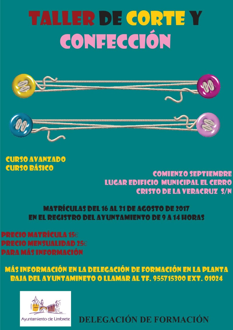 Cartel corte 2017