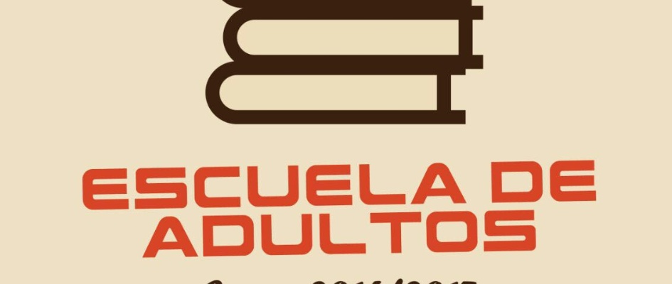 Cartel escuela adultos