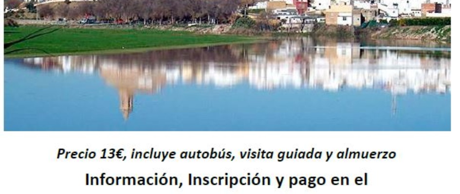 Cartel viaje a Cantillana