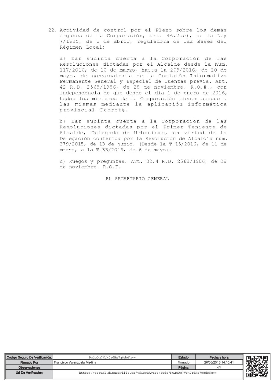 Convocatoria pleno 04