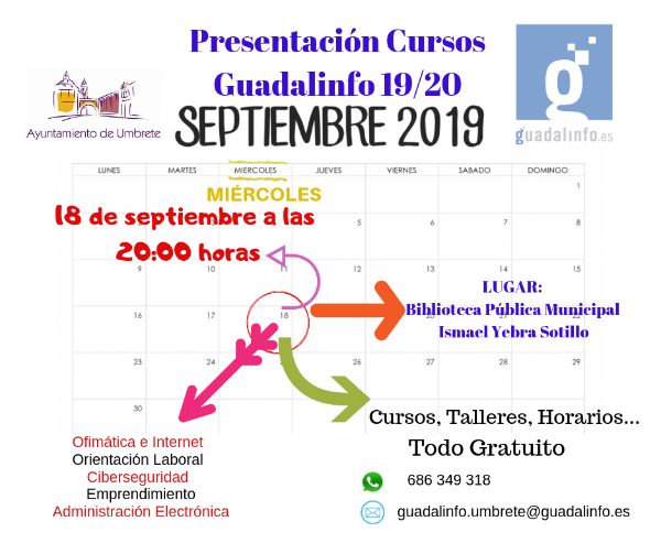 Cursos Guadalinfo Umbrete 2019_2020