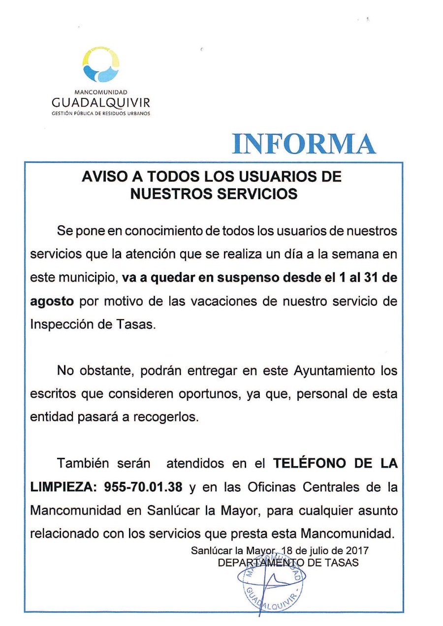 MANCOMUNIDAD agosto