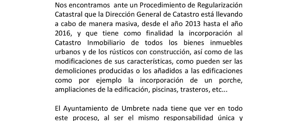 NOTIFICACION CATASTRO WEB