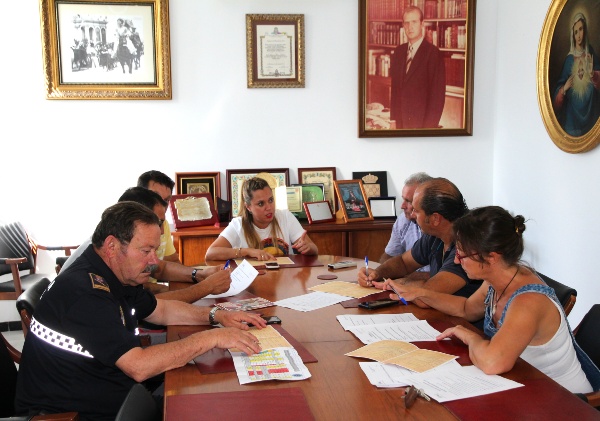 Reunion coordinacion fiestas umbrete 2019