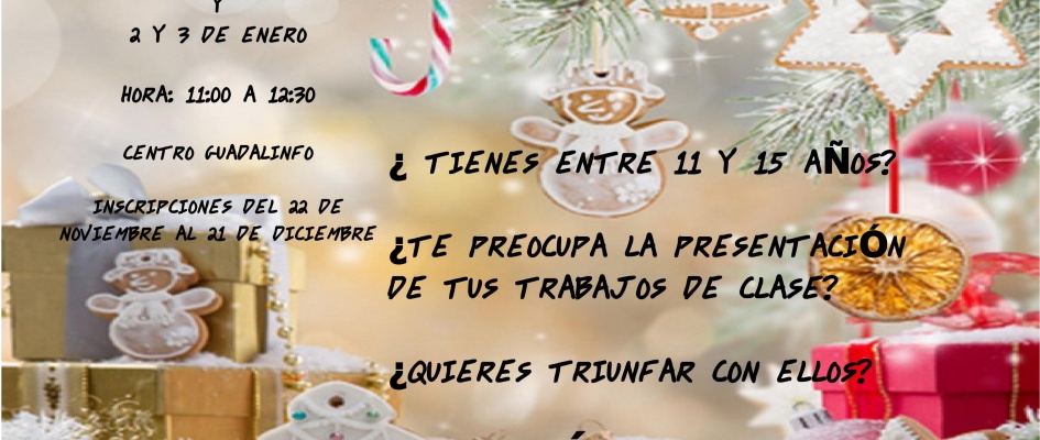 Talleres navidad guadalinfo
