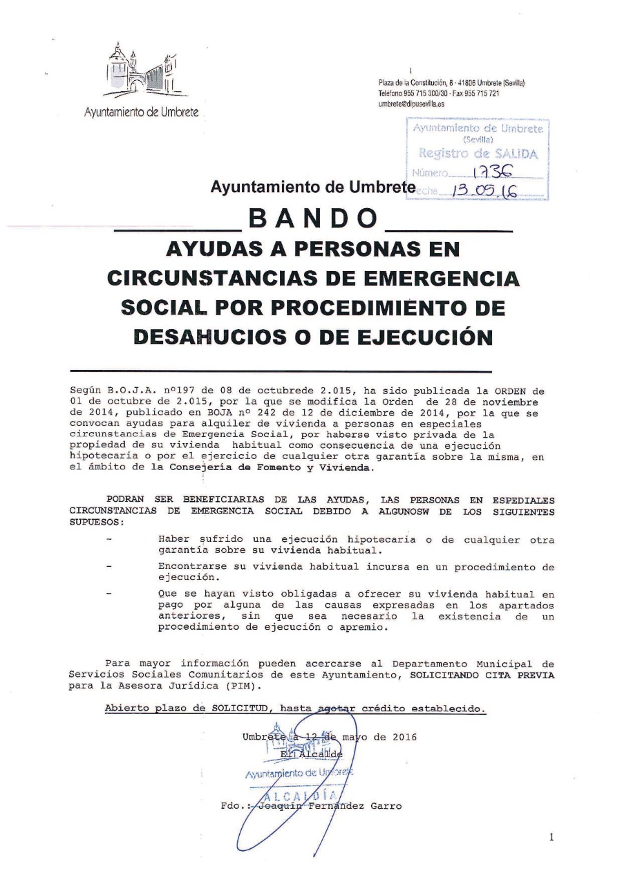 bando ayudas