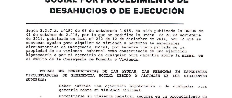 bando ayudas
