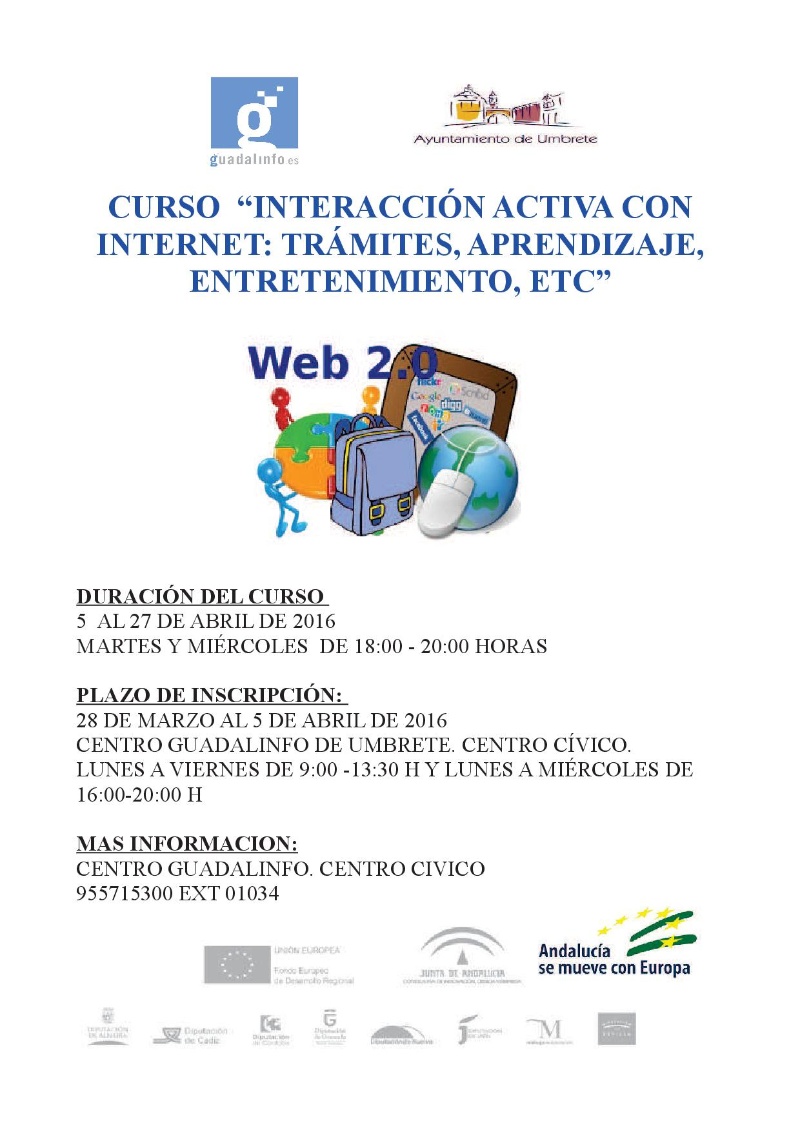 cartel INTERNET TARDES A4 ABRIL