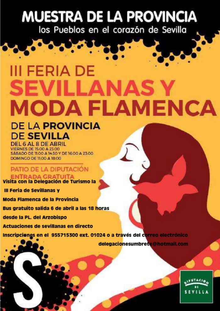 cartel feria moda flamenca 2018