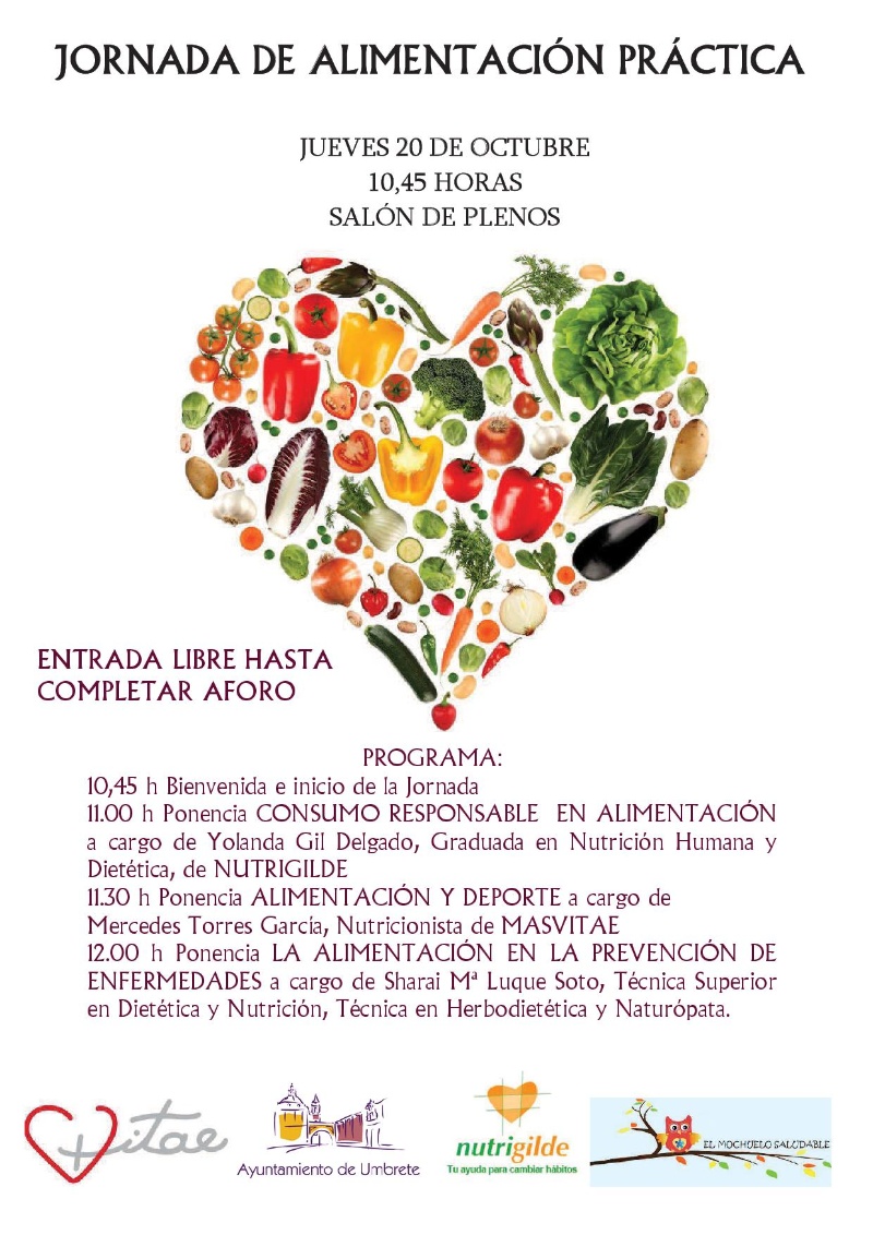 cartel jornada alimentación 2016