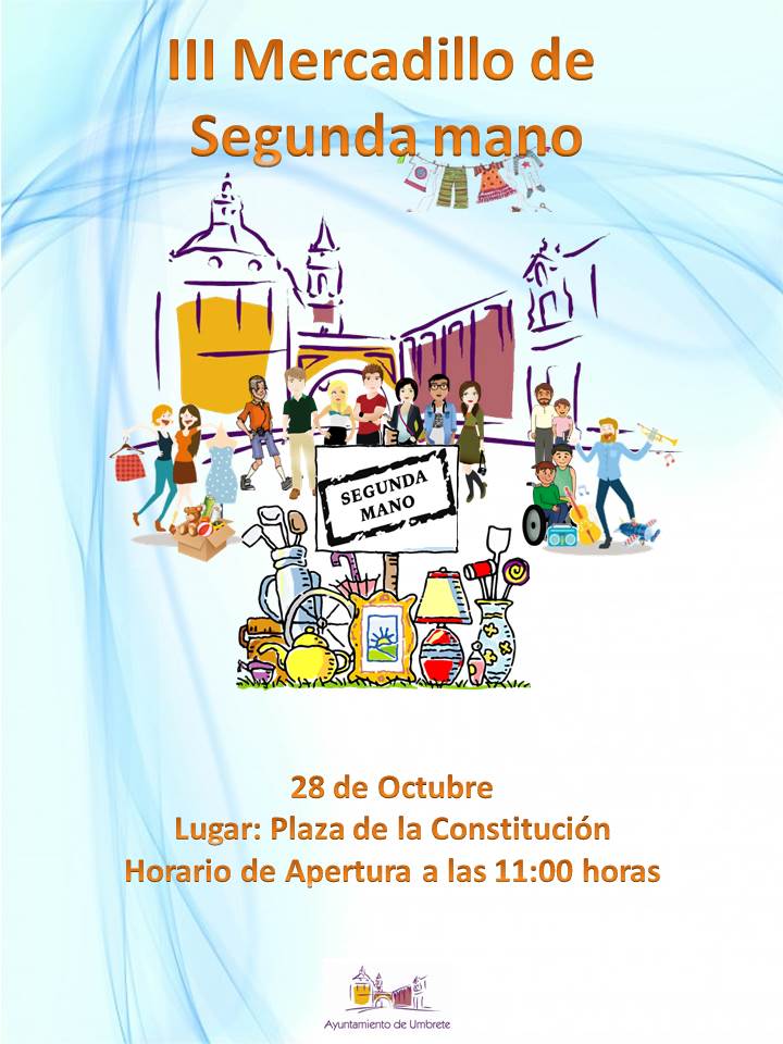 cartel mercadillo 28 octubre