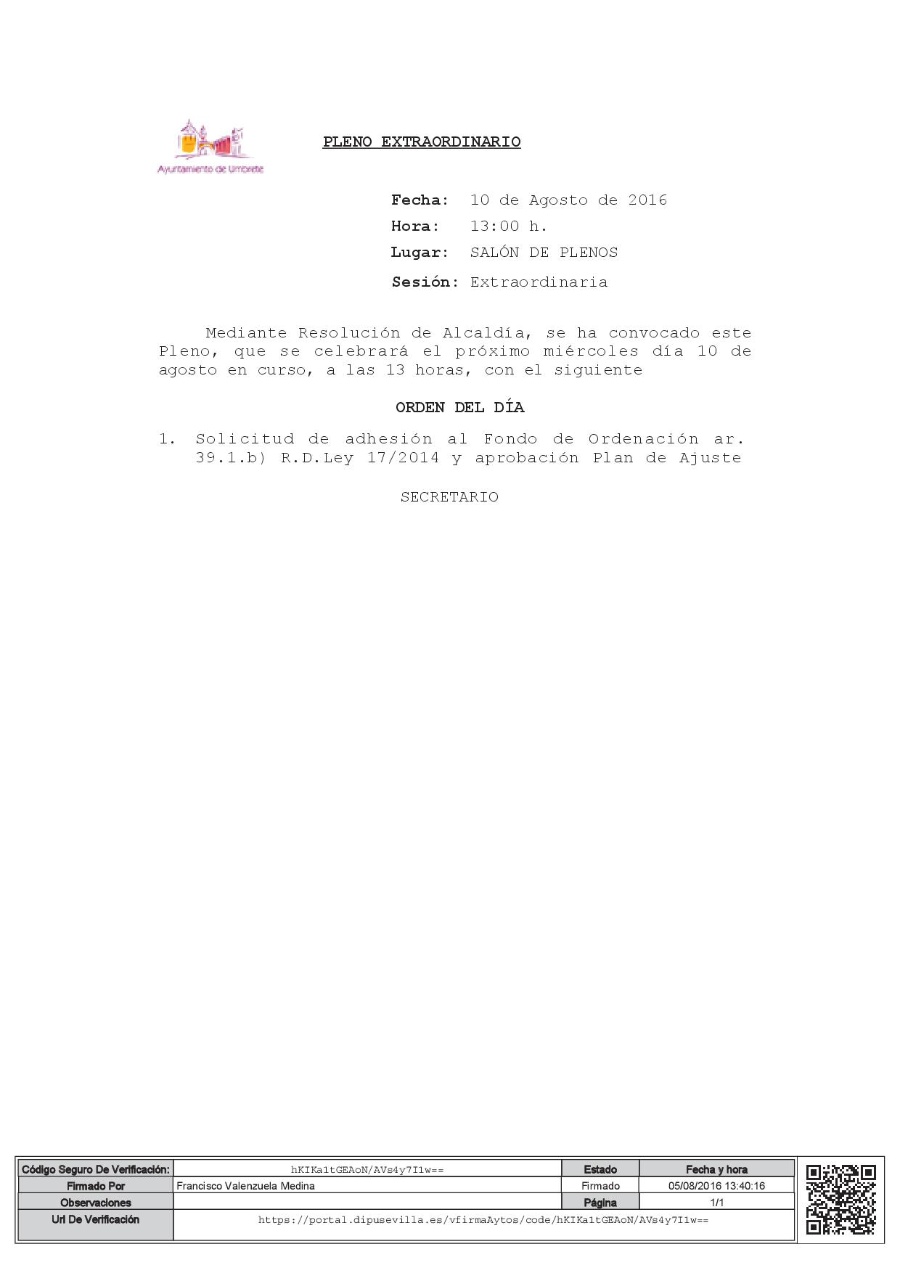 convocatoria pleno agosto