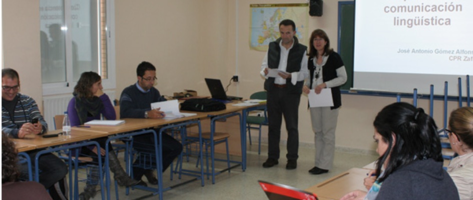 Primera sesión del curso de formación para el profesorado