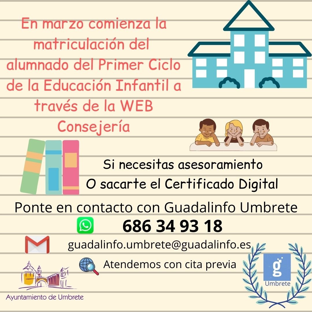 matriculación primer ciclo
