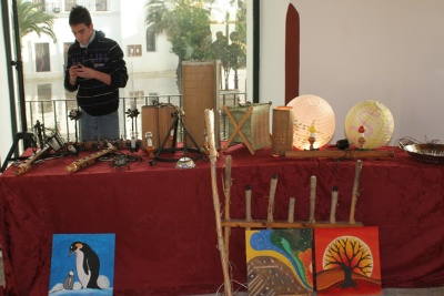 exposición mercadillo de Ribete