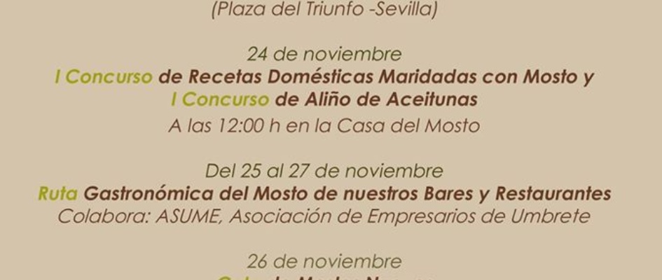 programa mosto noviembre 2016