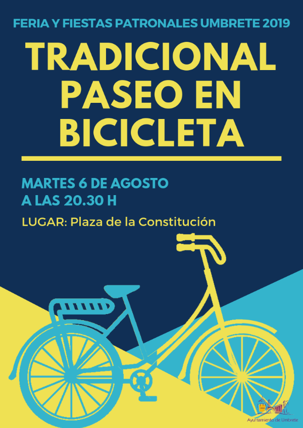 tradicional paseo en bicicleta Umbrete 2019