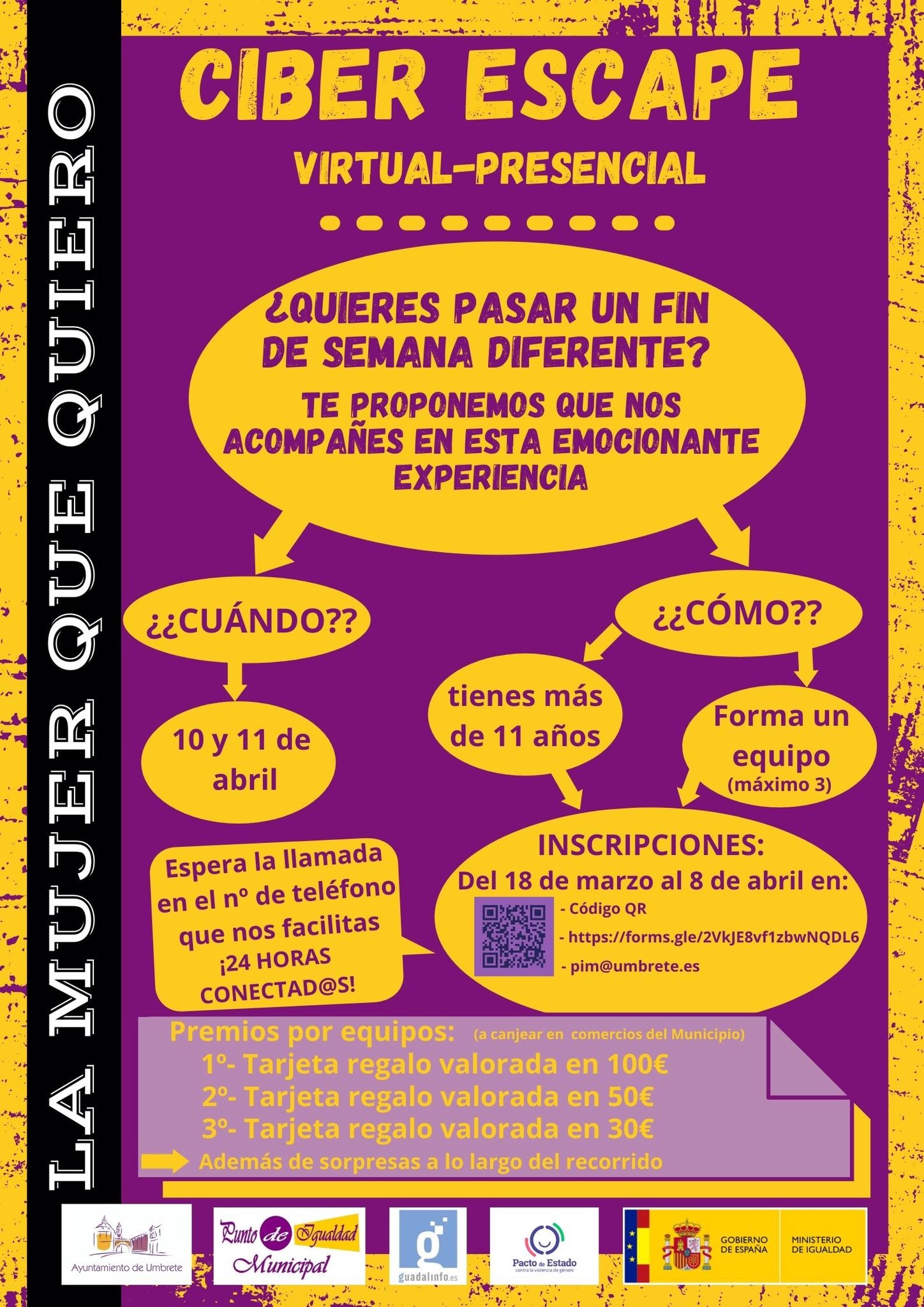 CIBER ESCAPE LA MUJER QUE QUIERO