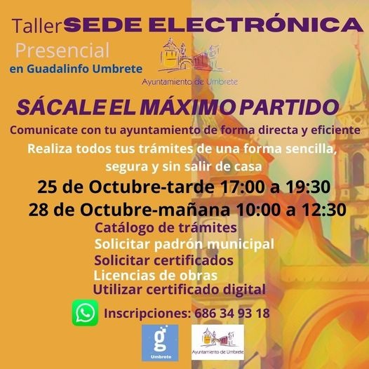 TALLER SEDE ELECTRÓNICA