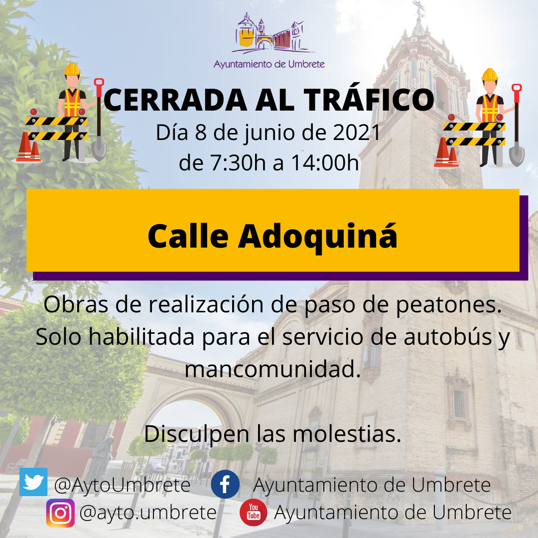 calle cerrada al trafico adoquina 8.06.21