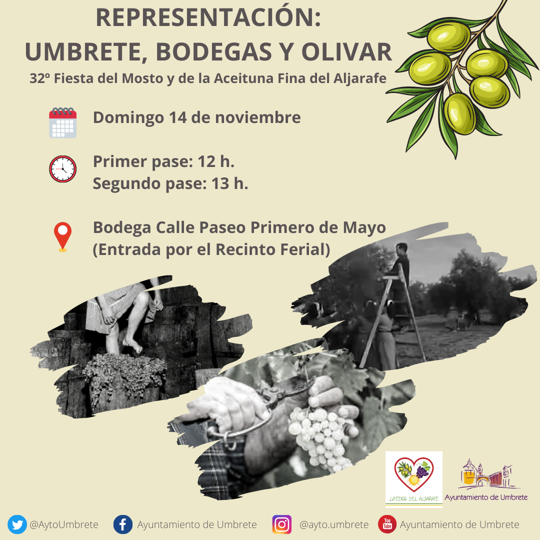representación Umbrete, bodegas y olivar